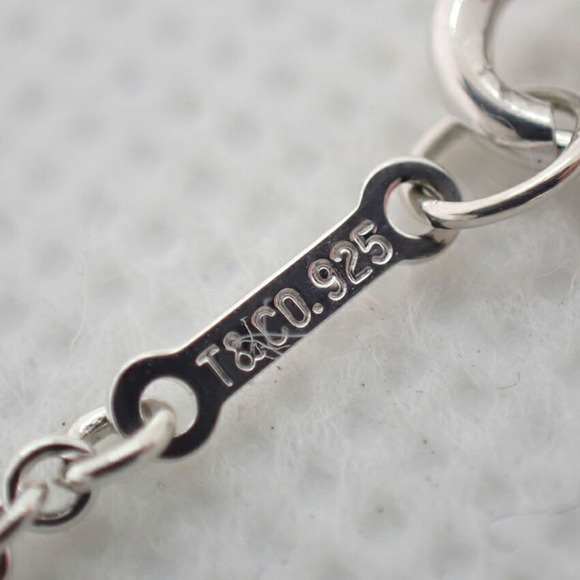 TIFFANY 925 teardrop station bracelet - Picture 7 of 8